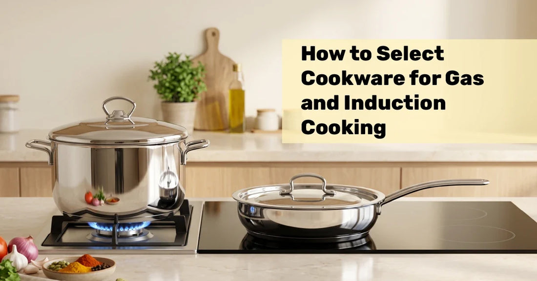 How to Select Cookware for Gas and Induction Cooking
