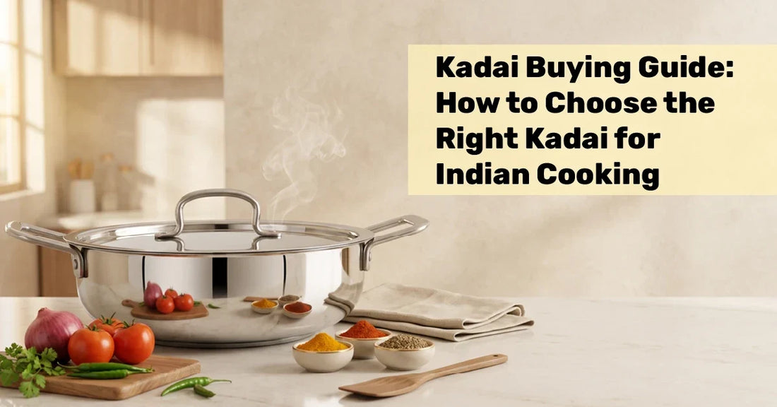 Kadai Buying Guide: How to Choose the Right Kadai for Indian Cooking