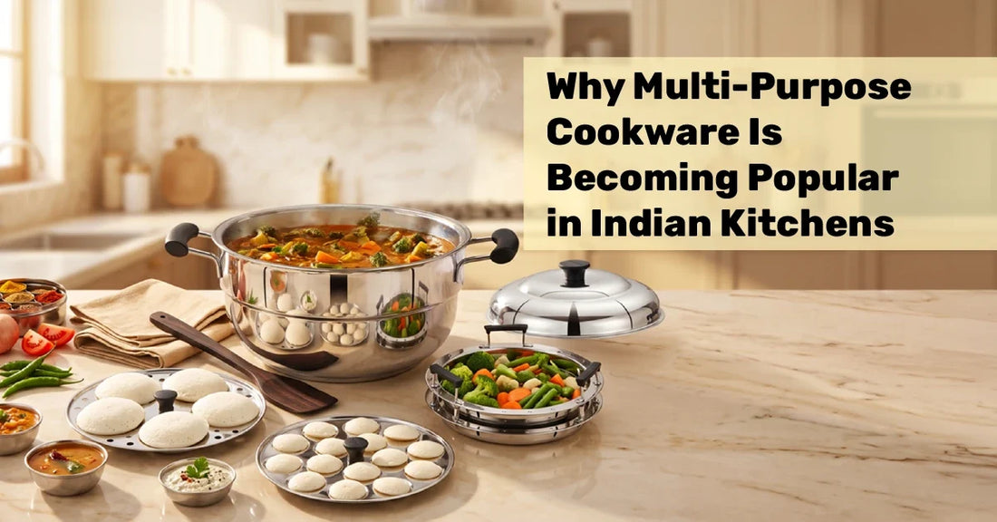 Why Multi-Purpose Cookware Is Becoming Popular in Indian Kitchens