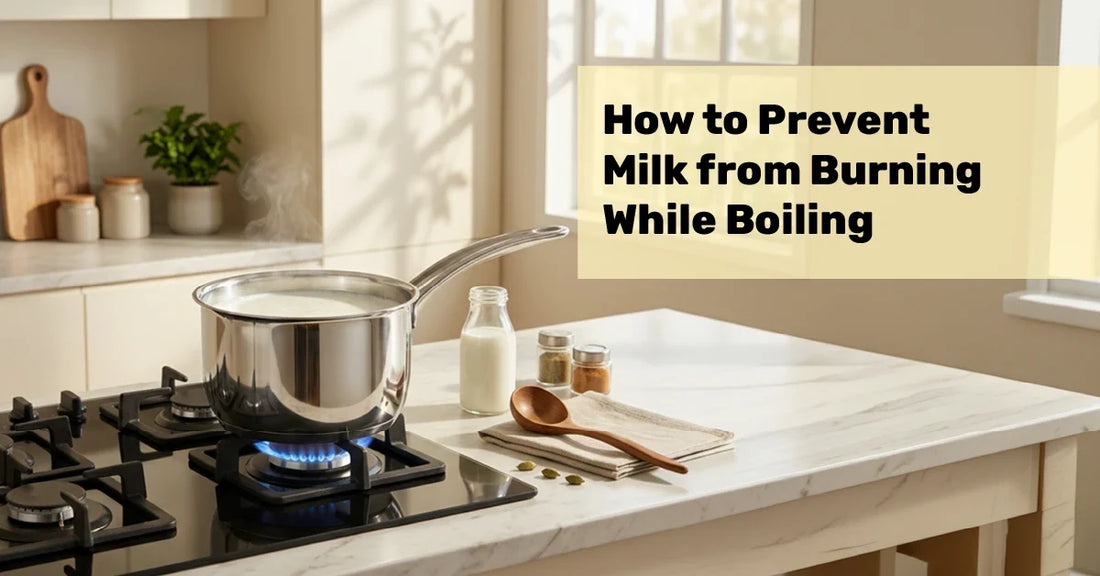 How to Prevent Milk from Burning While Boiling