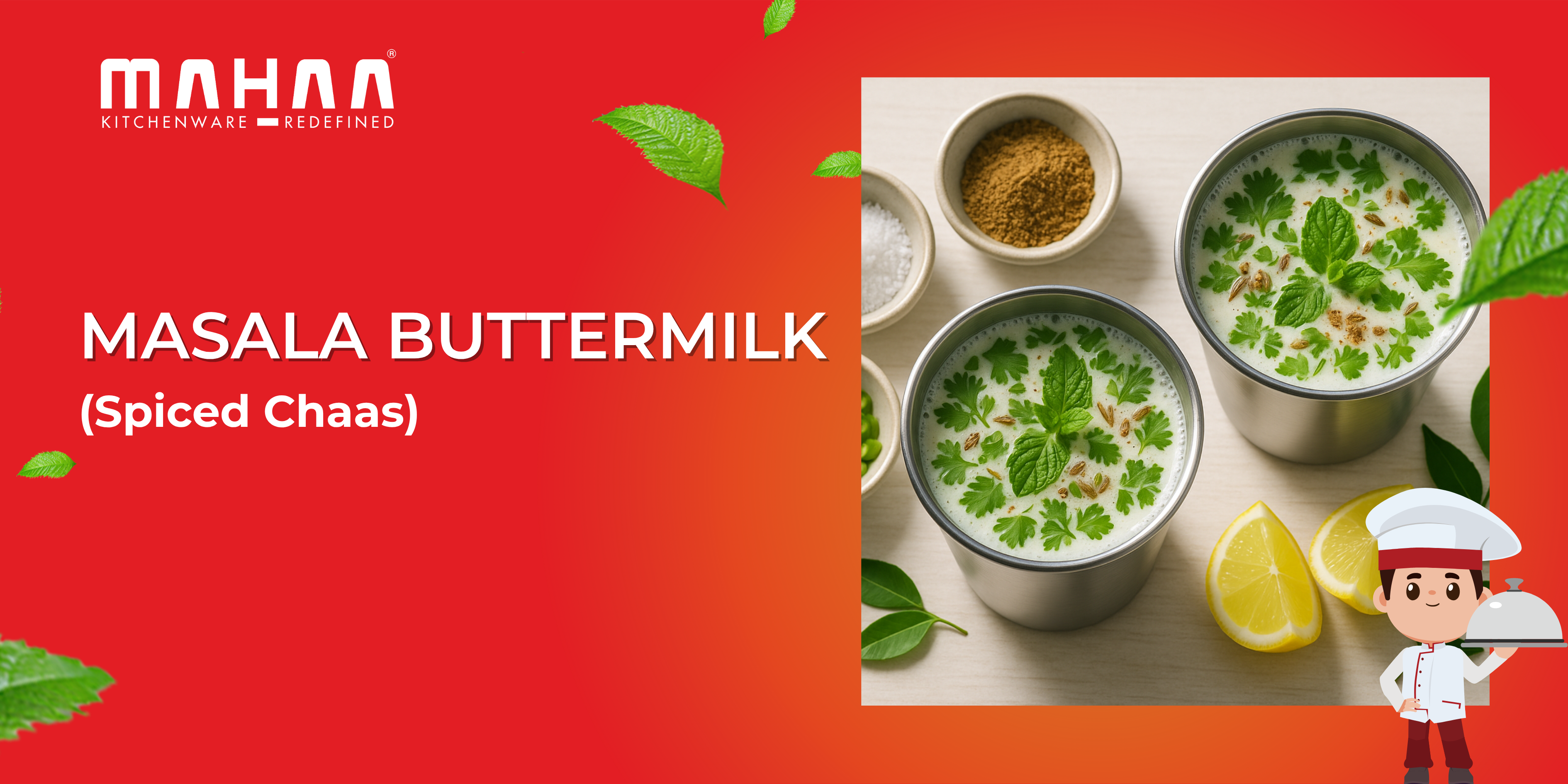 Masala Buttermilk (Spiced Chaas) – India’s Natural Cooler