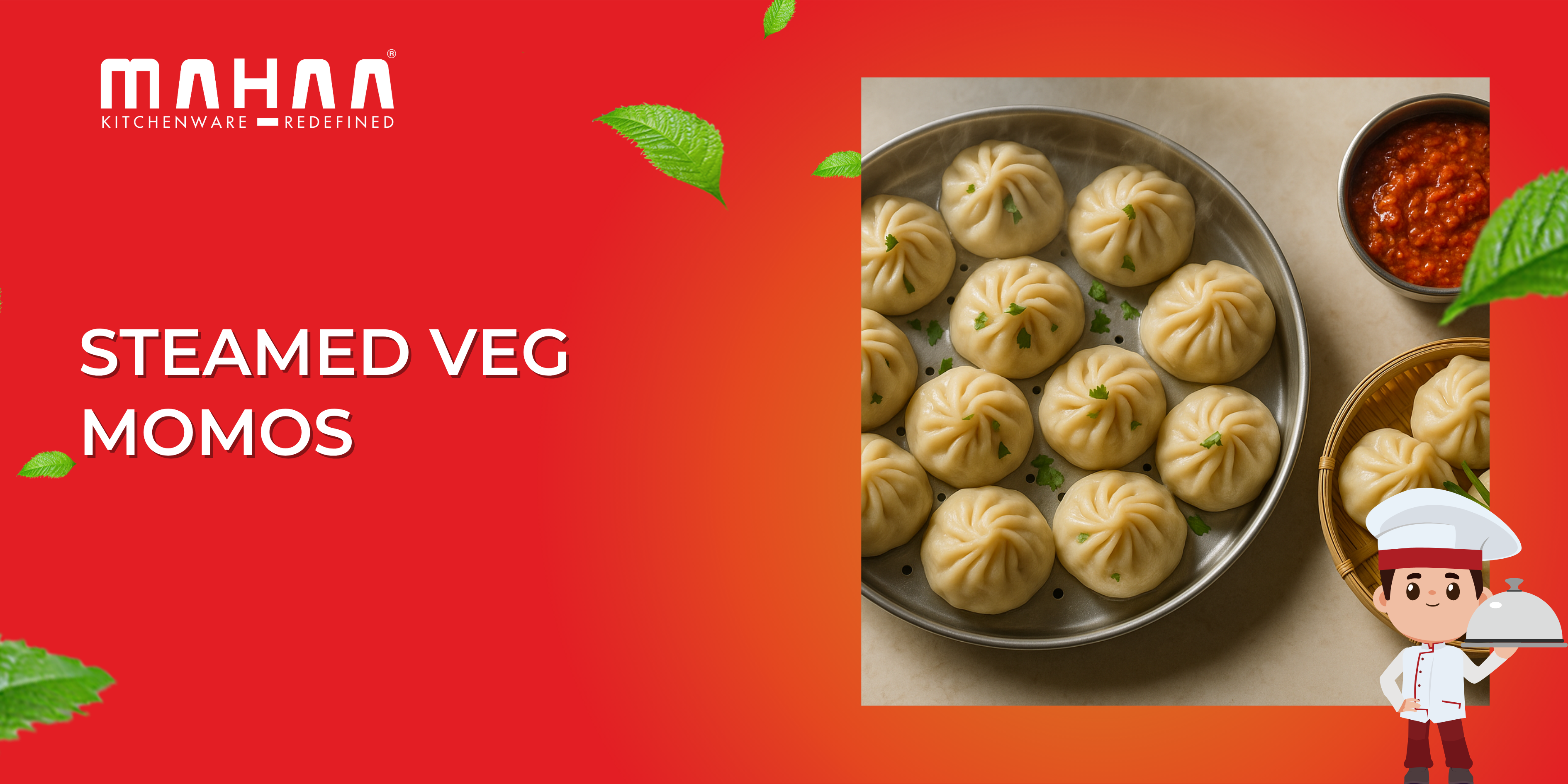 Steamed Vegetable Momos