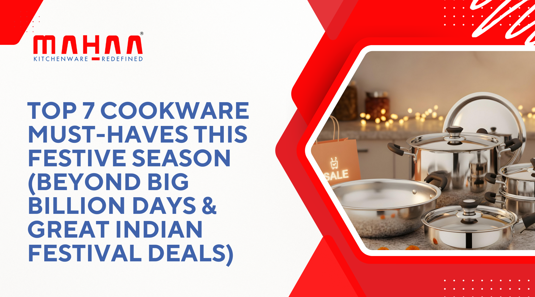 Top 7 Cookware Must-Haves This Festive Season (Beyond Big Billion Days & Great Indian Festival Deals)