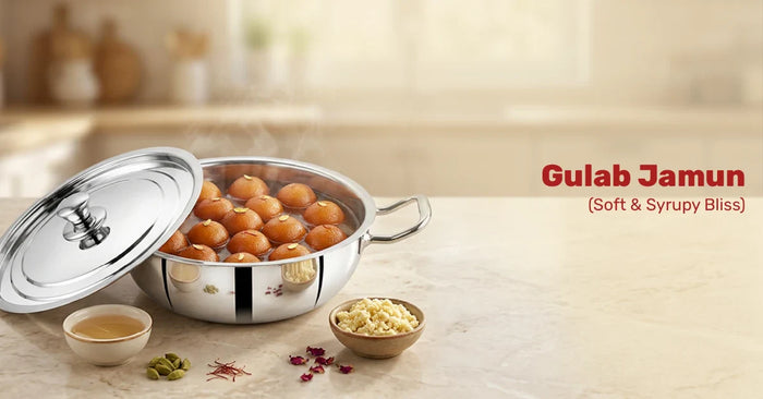 Gulab Jamun (Soft & Syrupy Bliss)