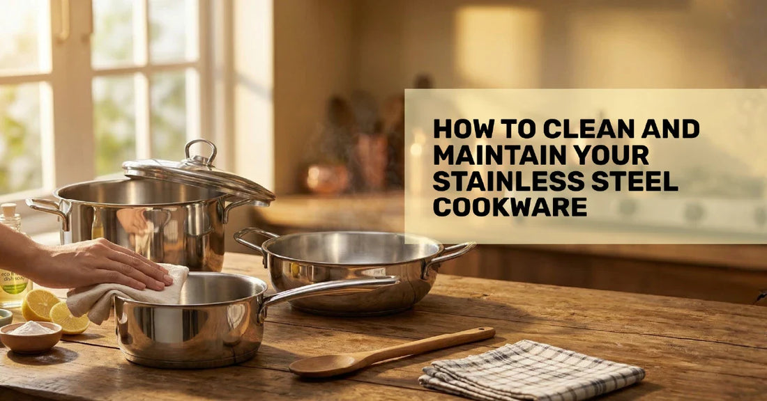 How to Clean and Maintain Your Stainless Steel Cookware