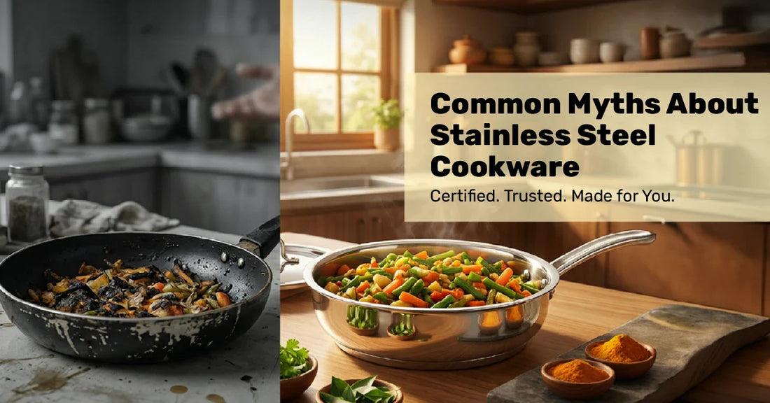 Common Myths About Stainless Steel Cookware—Debunked!