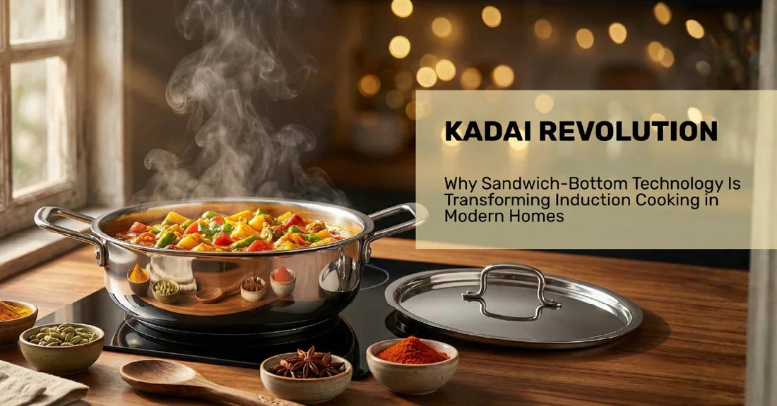 Kadai Revolution: Why Sandwich-Bottom Technology Is Transforming Induction Cooking in Modern Homes