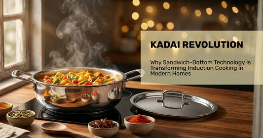 Kadai Revolution: Why Sandwich-Bottom Technology Is Transforming Induction Cooking in Modern Homes