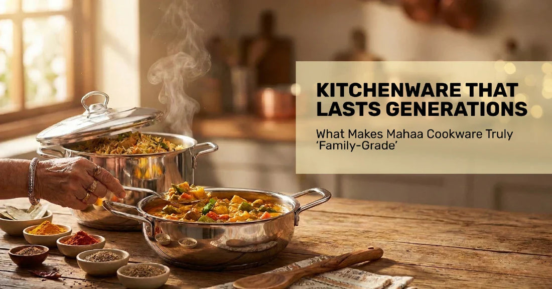 Kitchenware that Lasts Generations – What Makes Mahaa Cookware Truly ‘Family-Grade’