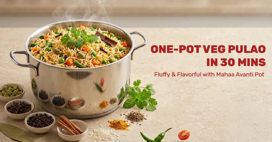 One-Pot Veg Pulao in 30 Mins | Fluffy & Flavorful with Mahaa Avanti Pot