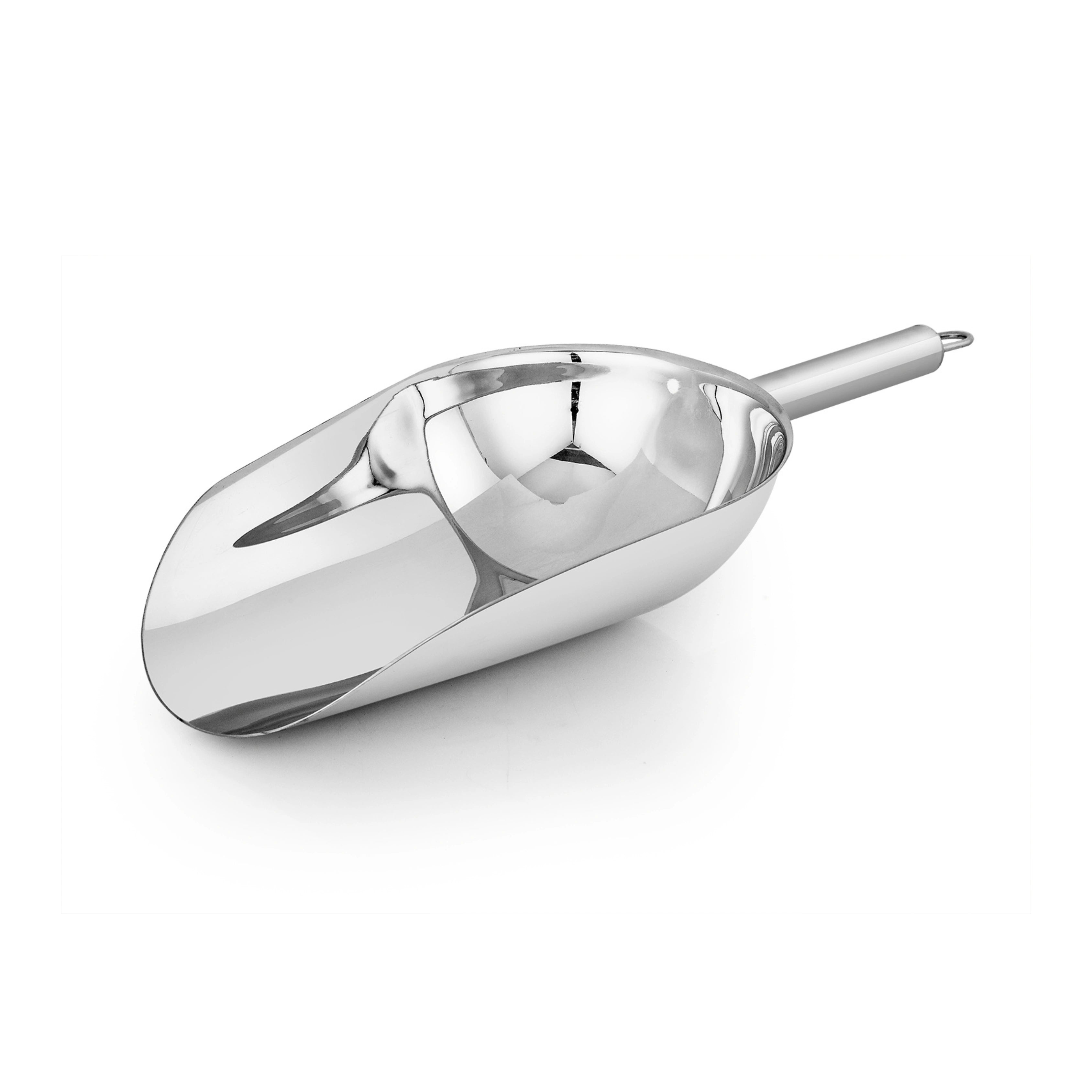 MAHAA Stainless Steel Scoop – Multipurpose Shovel Design | Rust-Free | Durable | Ideal for Rice, Flour, Pulses, Grains | Hotel & Home Use | 2/2.5/3/3.5/4/4.5/5.5 inches