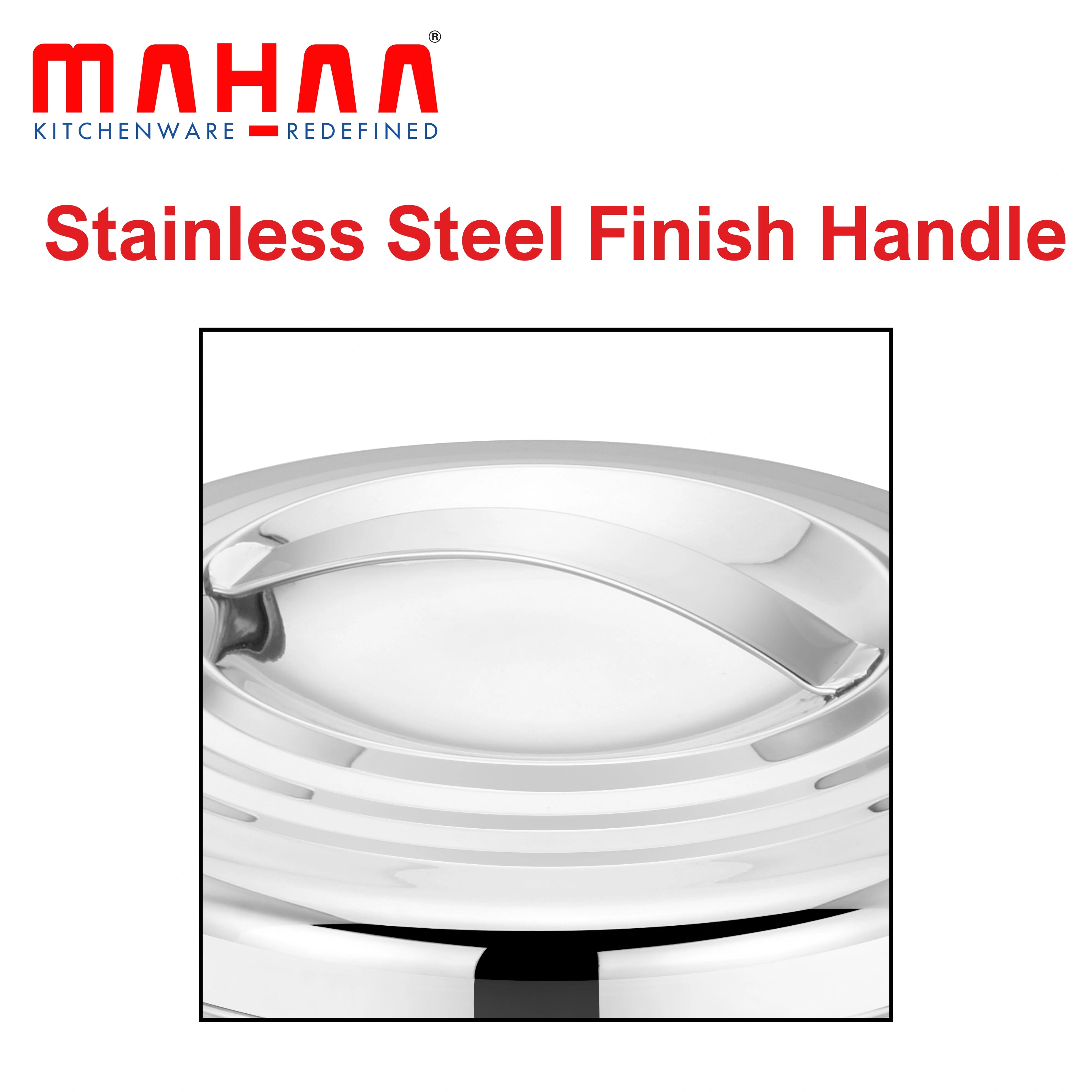 MAHAA Blue Bell Stainless Steel Insulated Casserole – Snug-Fit Lock | Rust-Free & Stylish Hot Pot | Hot Pot for Roti-Rice-Gravy-Curry | Retains Temperature, Twist Lock | Free ₹300 SS Water Bottle