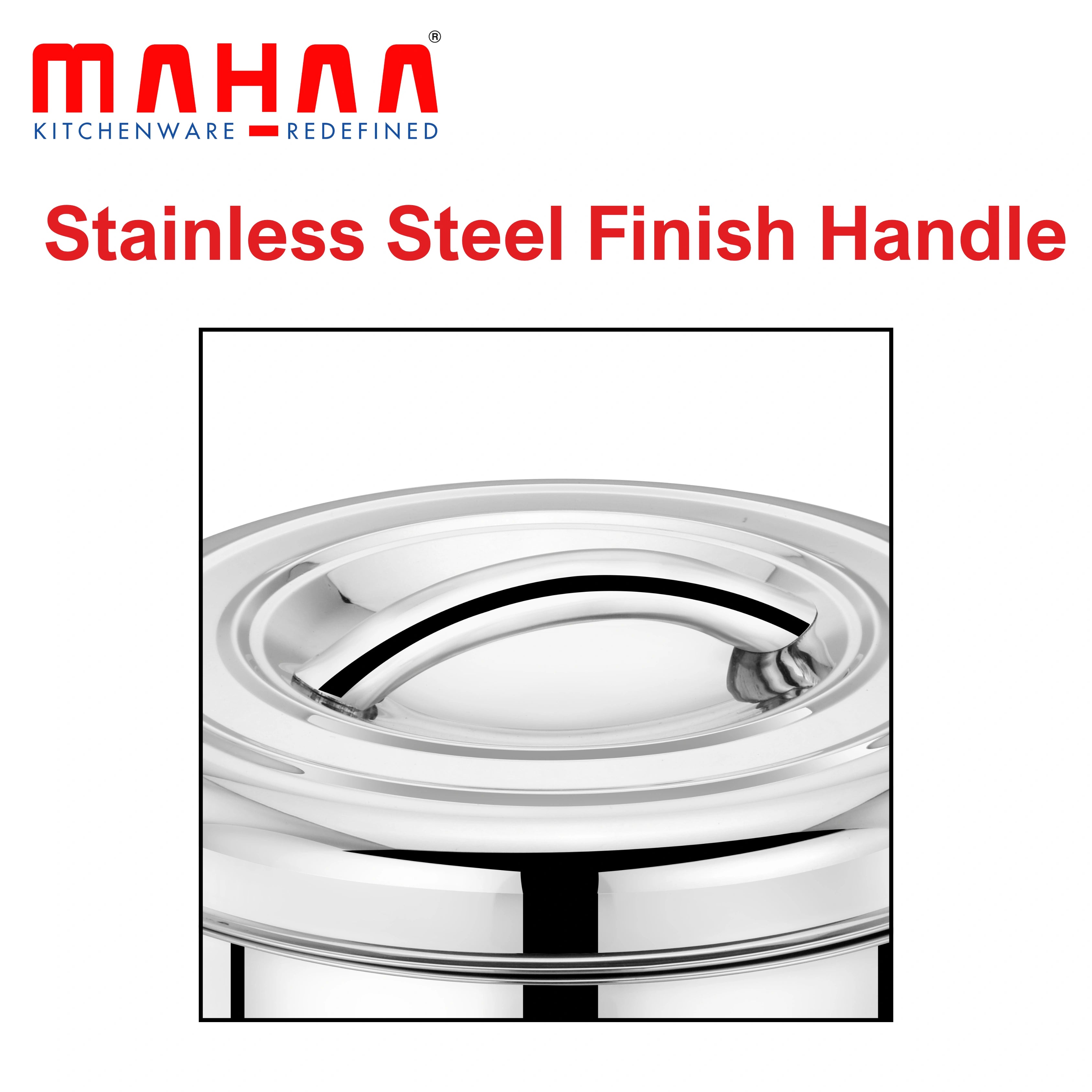 MAHAA Aspen Stainless Steel Insulated Casserole – Snug-Fit Lock | Hot Pot for Roti-Rice-Gravy-Curry | Retains Temperature, Twist Lock | Free ₹300 SS Water Bottle