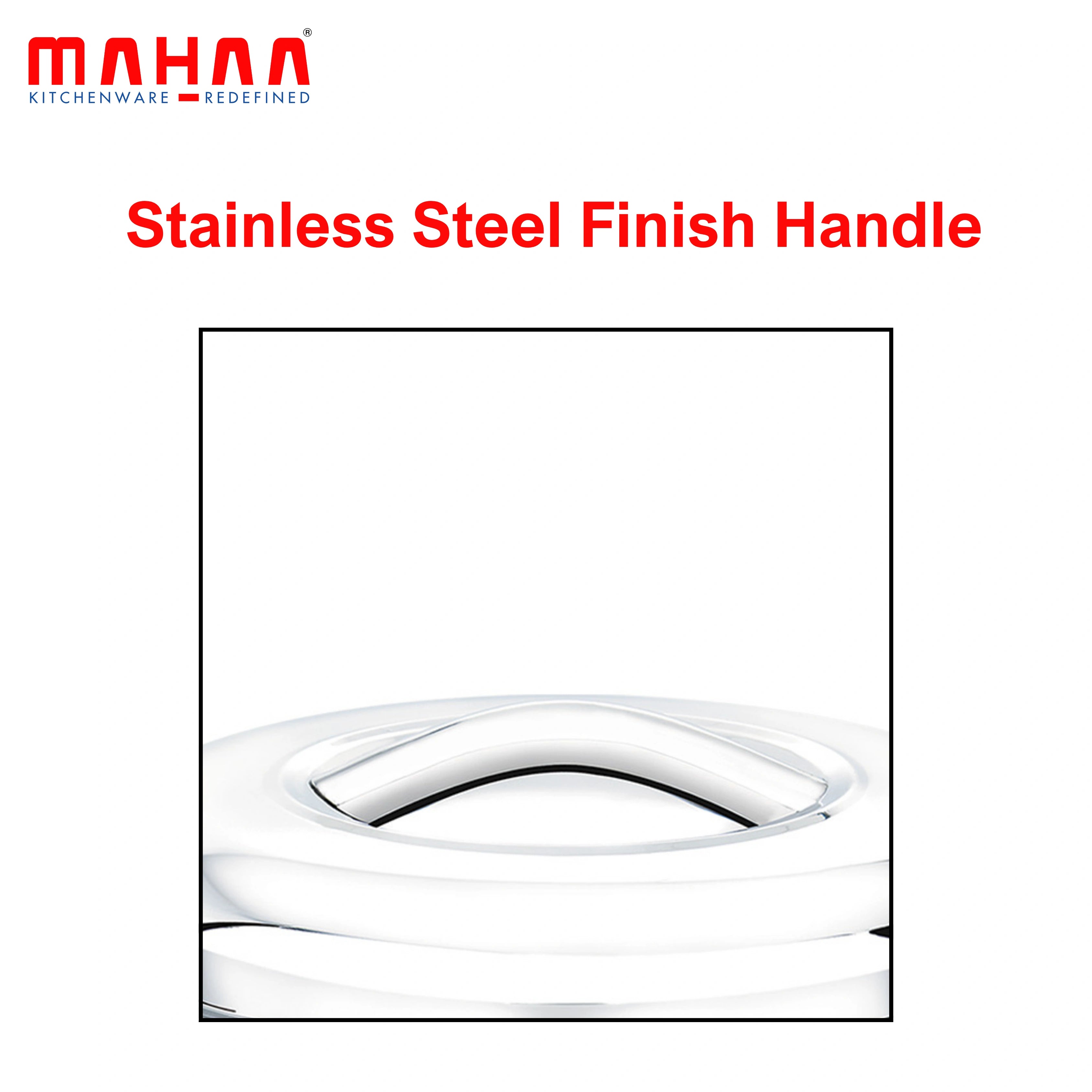 MAHAA Iris Stainless Steel Casserole | Double-Wall Insulated Hot Box with Lock Lid | Food Warmer for Rice, Curries, Rotis | Free ₹300 SS Water Bottle