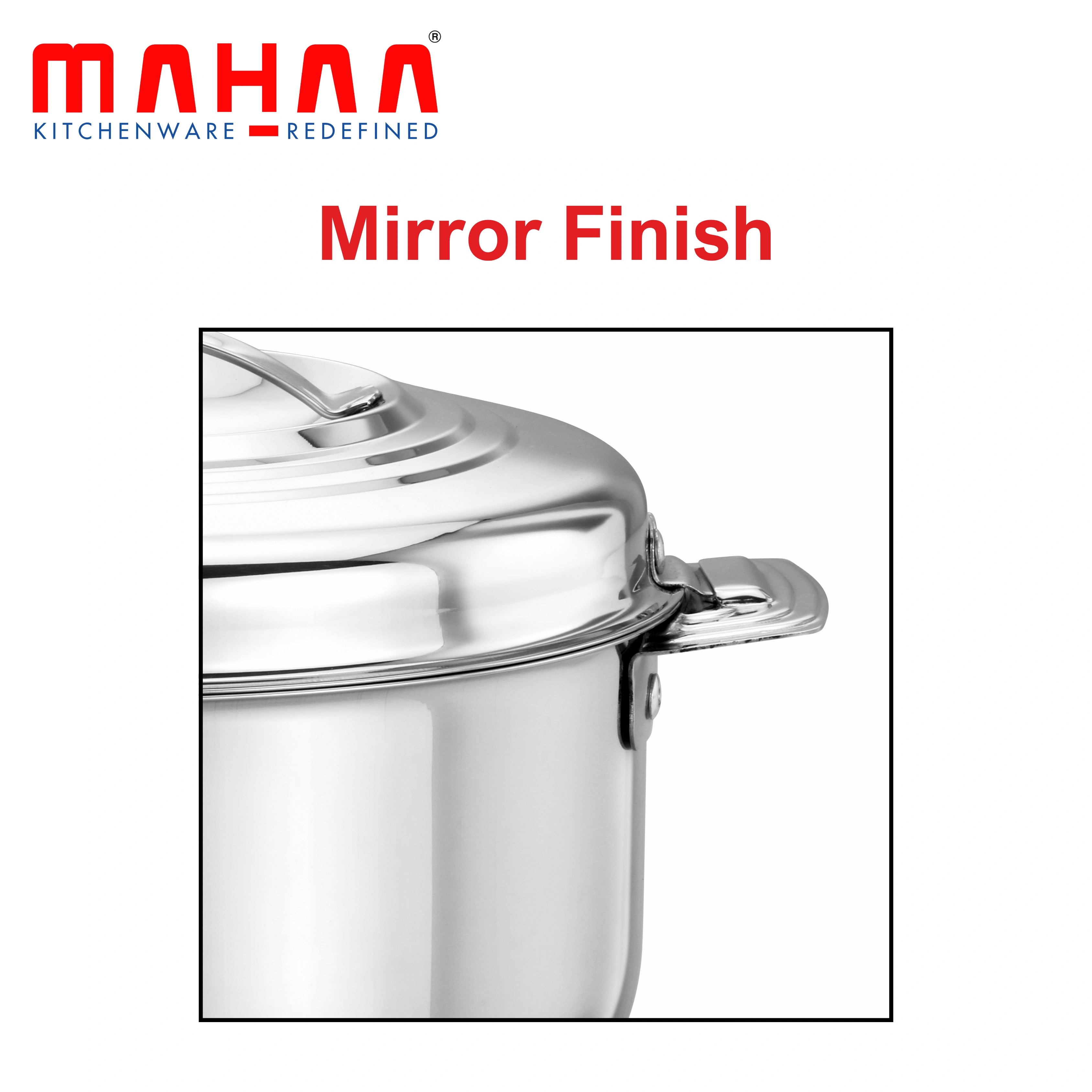 MAHAA Blue Bell Stainless Steel Insulated Casserole – Snug-Fit Lock | Rust-Free & Stylish Hot Pot | Hot Pot for Roti-Rice-Gravy-Curry | Retains Temperature, Twist Lock | Free ₹300 SS Water Bottle