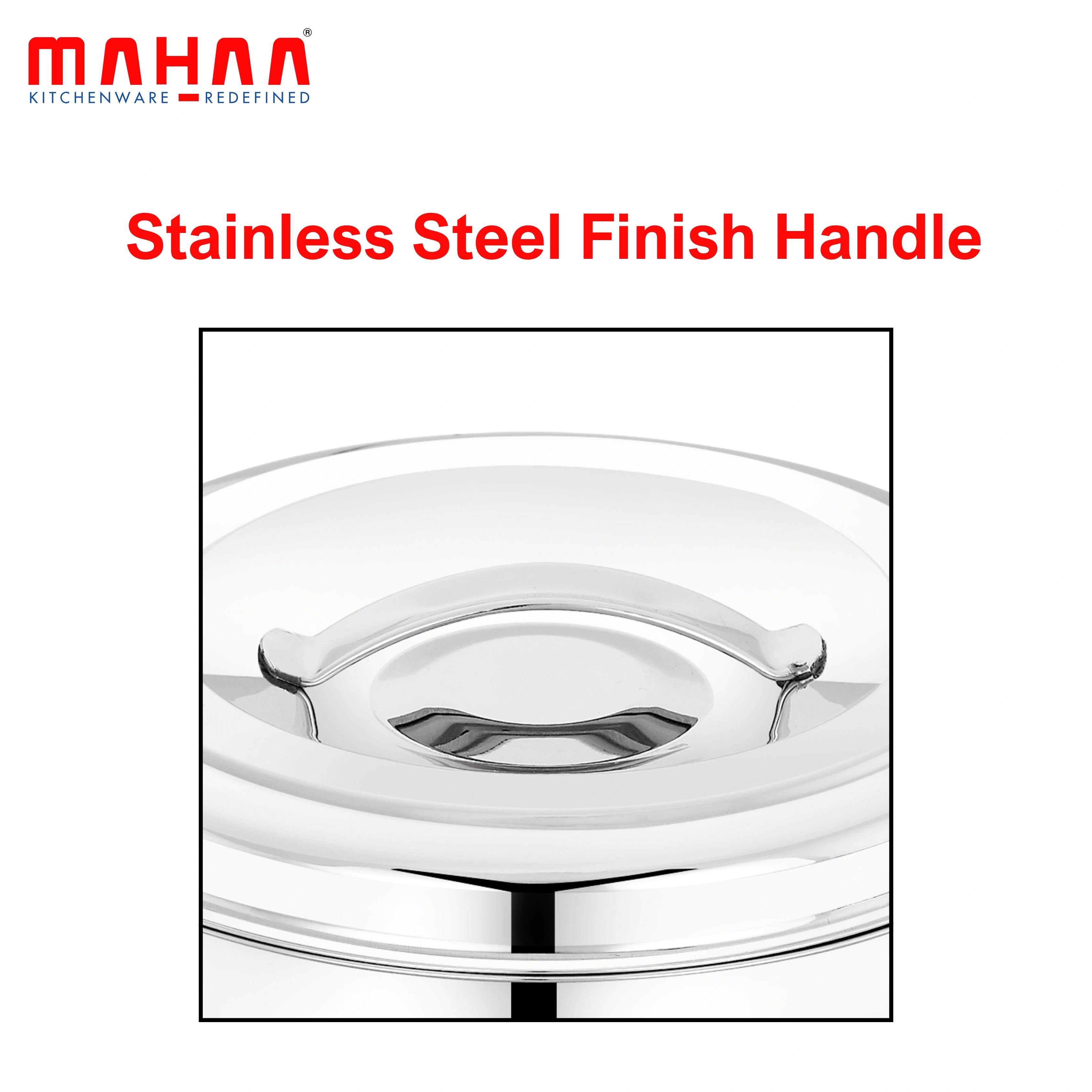 MAHAA Stainless Steel Orchid Insulated Casserole Gift Set – 3 Pcs | Double Wall Hot Pots with SS Lids | Rust-Free | Heat Retaining Serveware