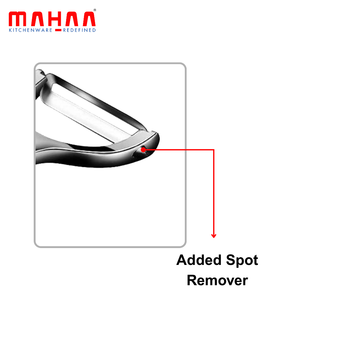 Mahaa Vegetable Peeler for Kitchen – Precision Peeling, Thin Peels, Comfortable Grip, Ideal for Daily Sabzi Prep