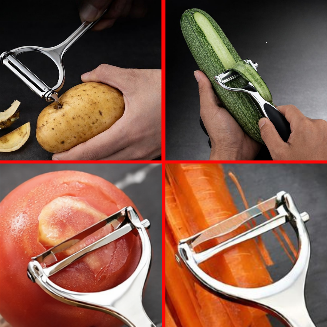 Mahaa Vegetable Peeler for Kitchen – Precision Peeling, Thin Peels, Comfortable Grip, Ideal for Daily Sabzi Prep