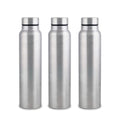 Stainless Steel Water Bottle Set of 3 (950ml) | Durable, Leak-Proof, Rust-Free & Daily Use Bottles for Home, Office, School & Travel