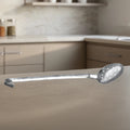 Stainless Steel Basting Skimmer, Professional Tool, Matt Finish, Long Handle with Hanging Hook, Ideal for Hotel & Catering Use, 33/38/52 CM
